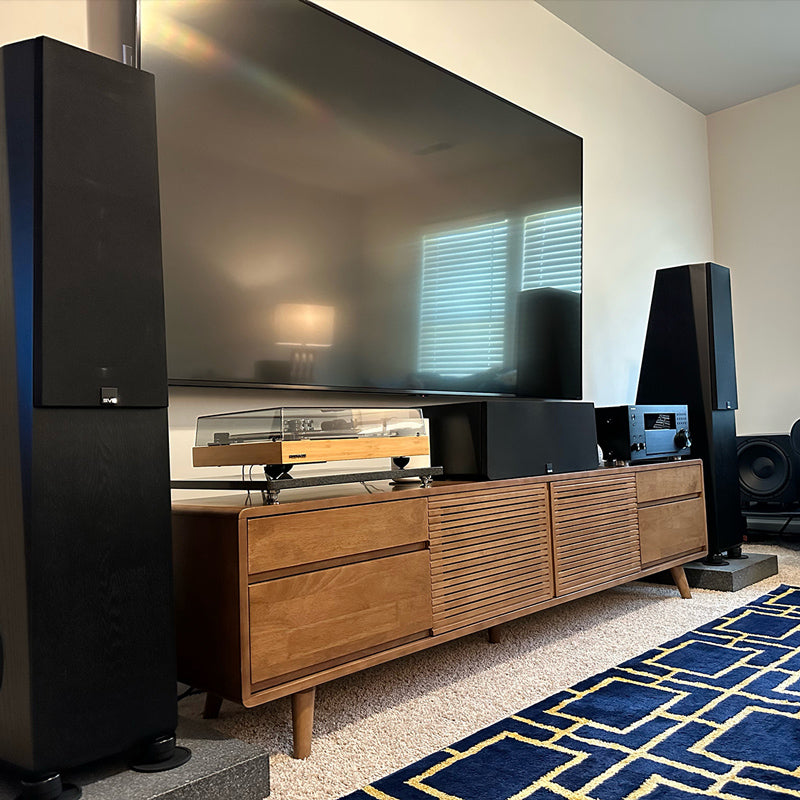 HiFi Show Volunteer Elevates Spare Room with SVS Speakers & Subwoofers