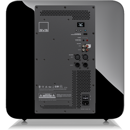 SB-5000 R|Evolution Subwoofer in Piano Gloss Black Rear Shot