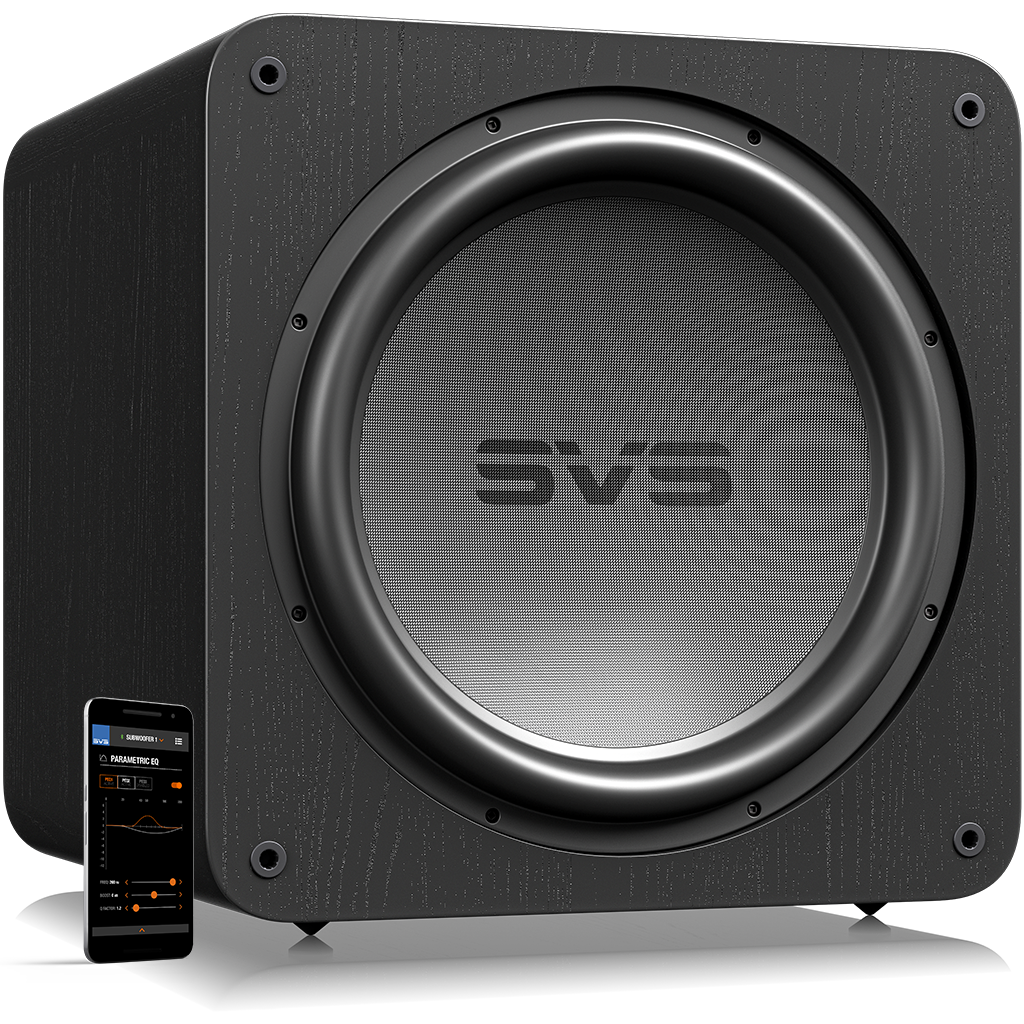 SB17-Ultra R|Evolution Subwoofer in Black Oak Veneer
